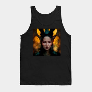 Forest Dragon Queen Tank Top